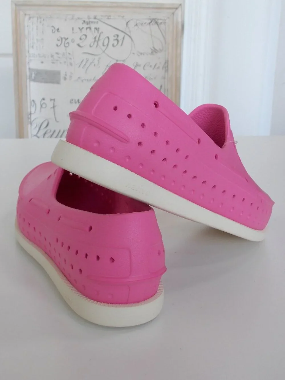 NWT Native HOWARD Hollywood Pink girl C7 Slip On Boat Deck water Shoes